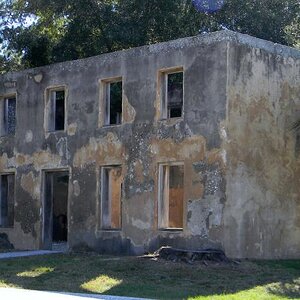 Ruins of an old home on Jekyll Island