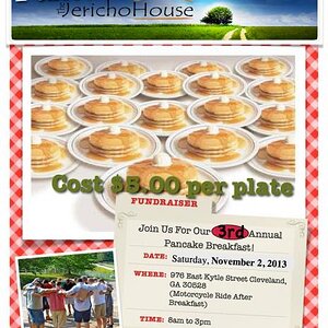 Jericho House Pancake Breakfast 2013