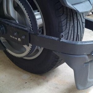 Spyder RT Rear Tire 3 Quarter View