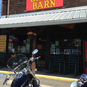 Biker Barn along The Gauntlet
North Georgia Mtns near Blairsville