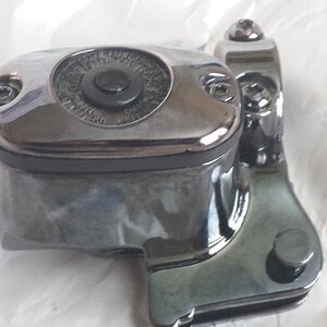 black chrome clutch reservoir