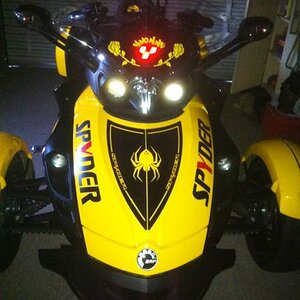 RS KM Edition frunk insert kit. Glossy Black