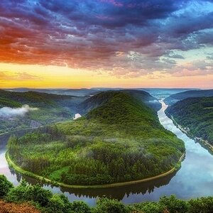 Saar River, France