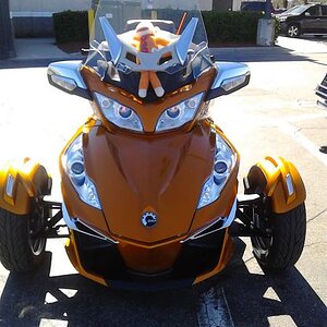 I got her yesterday afternoon it had one mile on it when I took it for a test drive it now has 148 miles on it!