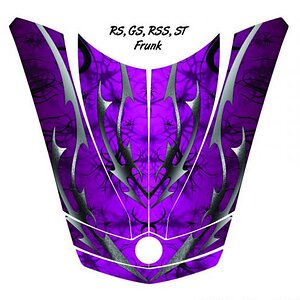 Dragons Tale Pink trees Gray Black