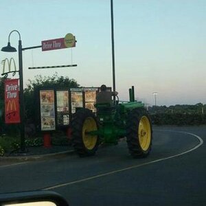 My Green Three Wheeler