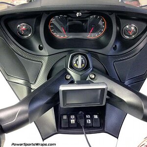 RT 3M CF - Pre cut easy to apply.  Dash Skinz kit. Available for any model Spyder.  Call 814-838-6377