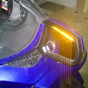 TricLed mirror turn signals