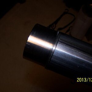 exhaust tip - install any muffler by clamp.