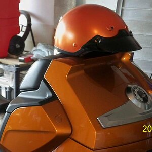 camus & finished helmet