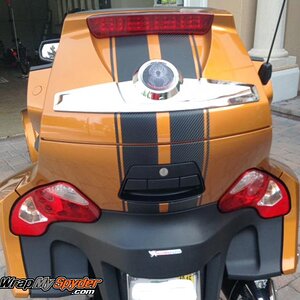 RT- GT 3M Carbon Fiber Racing stripes add a real flair to any Spyder model or color. Contact us to see how we can help you customize your machine. 814