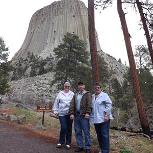 Devils Tower Wyoming 5/2014
Linda, Brother and Sister in Law