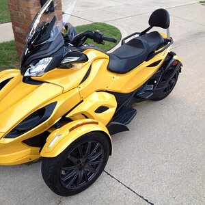 My 2013 STS with SmoothSpyder backrest.