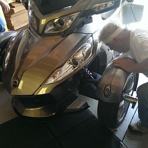 Mike doing my alignment