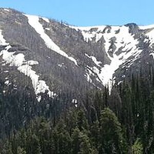 Beautiful mountains of Montana