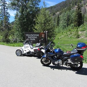 Heading into Yellowstone