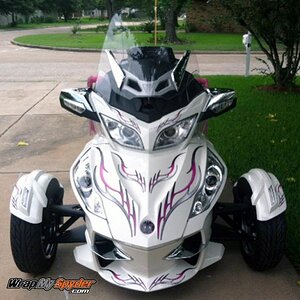 Barbwire 101 Pink graphics kit by www.wrapmyspyder.com