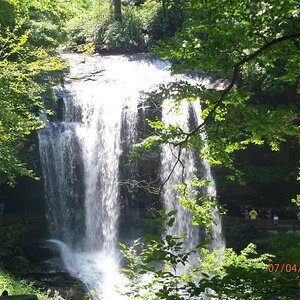 Dry Falls in North Carolina