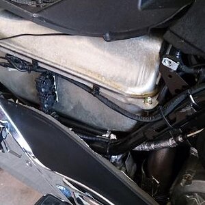 Ventilation fans for the brake master pump area