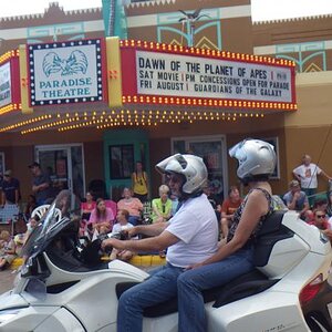 Les and Kathy at the parade.