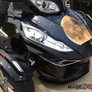 Moon & Stars BRP can am frunk wrap