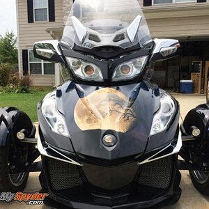 Moon & Stars can am spyder wrap