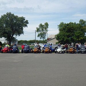 20 Spyders - too many to get into one pic!