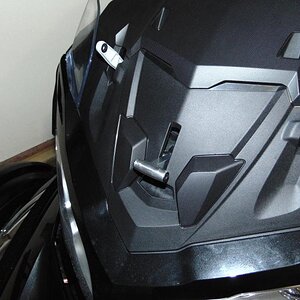 DSC00206
Here is the new arm as it appears in front of the facia.  Looks good