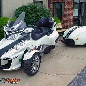 Spyder RT CF inserts - matching RT622 GT racing stripes in carbon fiber