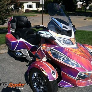 C buck RT wrap using transparent film