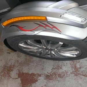 Barbwire Red Reflective