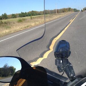 The fall colors are still not at peak but it was a beautiful day to ride.