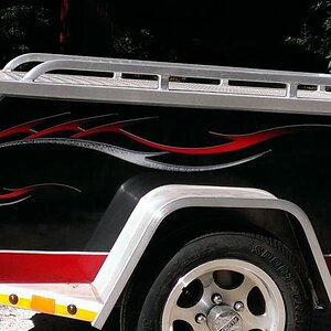 Aluma Trailer W/Wrap My Spyder