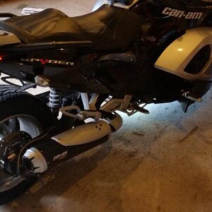 Cleaning the rear wheel is so much easier now!