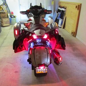 All Lit Up From Rear View