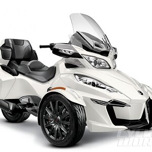Can Am Spyder RT S 3 4 Wht 14