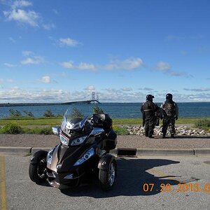 UP side of the Big Mac before crossing coming home