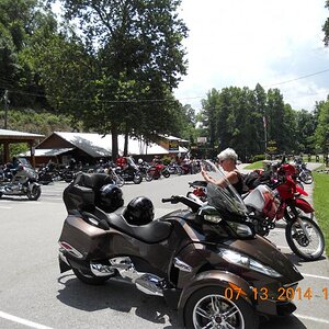 Parked at the Dragon