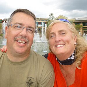 down time with hubby at the "Island" in Pigeon Forge.