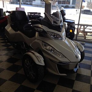 2014 Spyder RT Ltd, awaiting pick up