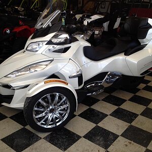 2014 Spyder RT Ltd, awaiting pick up
