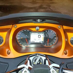 Painted Dashboard Bezel