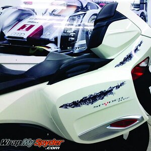 Ripper Race side bags and speaker pieces all part of our standard kit.