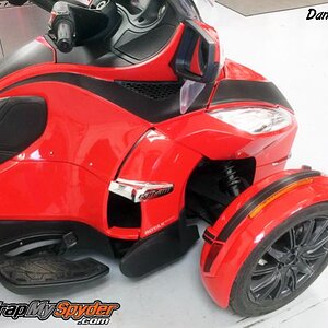 Carbon Fiber Panel Insert kit by WrapMySpyder.com