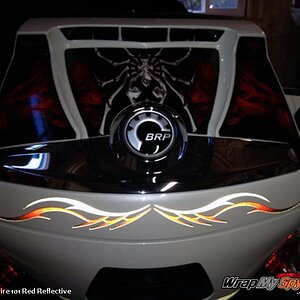 Barbwire 101 Red reflective