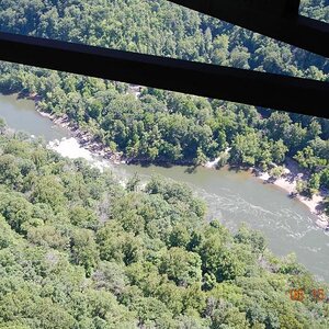 W.VA New Gorge River below Bridge 2014 Jun