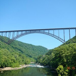 W. VA New River Gorge Bridge 2014 June
