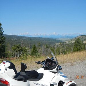 Wyoming Teton Mtn Range 2014 Aug