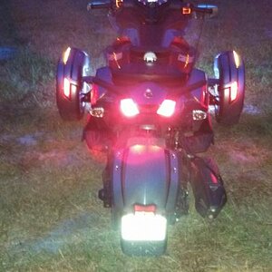 with Spyderlighter fender lights