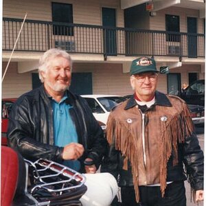John Beasley and Fletcher Riffey cherokee NC 1990